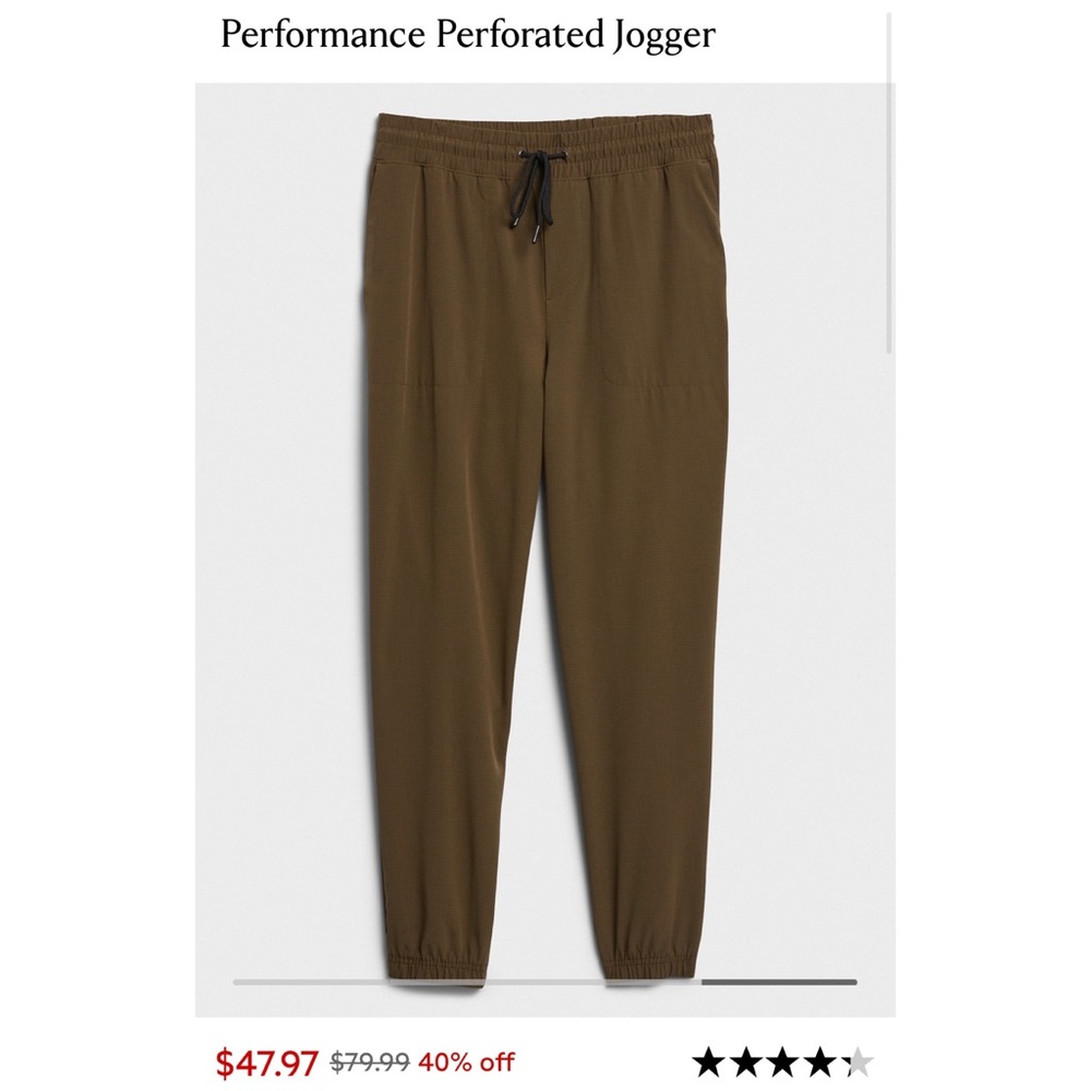Performance Perforated Jogger